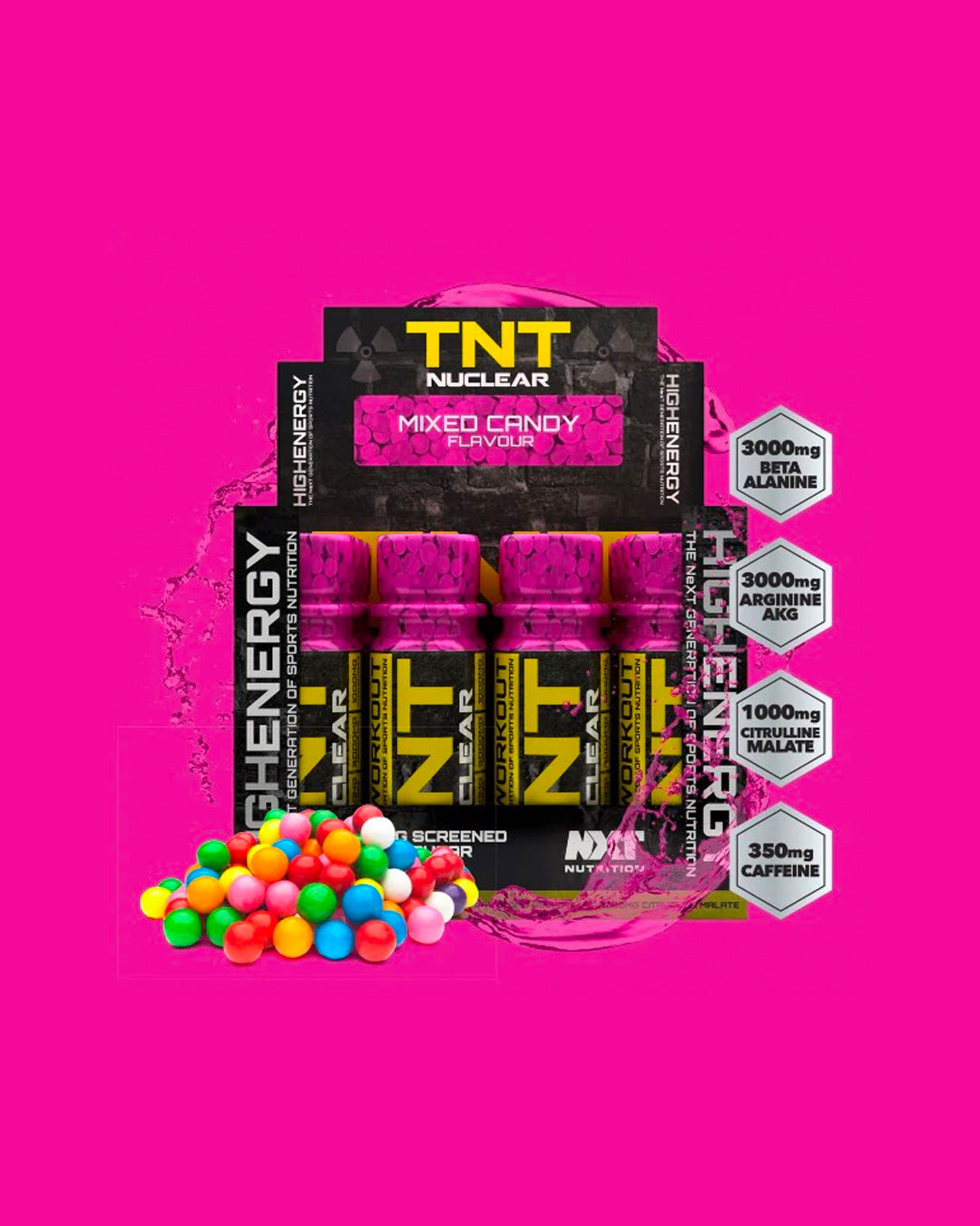 NXT Nutrition TNT Nuclear Shots